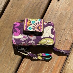 Vera Bradley Smartphone Wristlet Plum Crazy